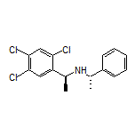 (S)-1-Phenyl-N-[(S)-1-(2,4,5-trichlorophenyl)ethyl]ethanamine