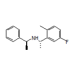 (S)-1-(5-Fluoro-2-methylphenyl)-N-[(S)-1-phenylethyl]ethanamine