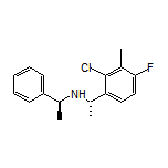 (S)-1-(2-Chloro-4-fluoro-3-methylphenyl)-N-[(S)-1-phenylethyl]ethanamine