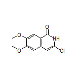 3-Chloro-6,7-dimethoxyisoquinolin-1(2H)-one