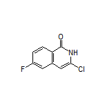 3-Chloro-6-fluoroisoquinolin-1(2H)-one