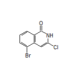 5-Bromo-3-chloroisoquinolin-1(2H)-one