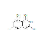 8-Bromo-3-chloro-6-fluoroisoquinolin-1(2H)-one