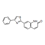 7-(4-Phenyl-2-thiazolyl)quinolin-2(1H)-one