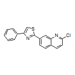 2-(2-Chloro-7-quinolyl)-4-phenylthiazole