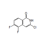 3-Chloro-5,6-difluoroisoquinolin-1(2H)-one