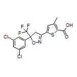 5-[5-(3,5-Dichlorophenyl)-5-(trifluoromethyl)-4,5-dihydroisoxazol-3-yl]-3-methylthiophene-2-carboxylic Acid