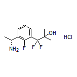 (R)-1-[3-(1-Aminoethyl)-2-fluorophenyl]-1,1-difluoro-2-methyl-2-propanol Hydrochloride