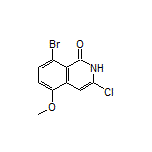 8-Bromo-3-chloro-5-methoxyisoquinolin-1(2H)-one