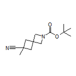 2-Boc-6-methyl-2-azaspiro[3.3]heptane-6-carbonitrile