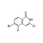 6-Bromo-3-chloro-5-fluoroisoquinolin-1(2H)-one