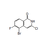 5-Bromo-3-chloro-6-fluoroisoquinolin-1(2H)-one