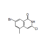 7-Bromo-3-chloro-5-methylisoquinolin-1(2H)-one