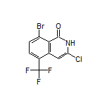 8-Bromo-3-chloro-5-(trifluoromethyl)isoquinolin-1(2H)-one