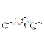 (S)-2-(Cbz-amino)-N-[(S)-1-hydroxy-2-hexyl]-4-methylpentanamide