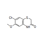 7-Chloro-6-methoxy-2H-benzo[b][1,4]thiazin-3(4H)-one