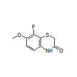 8-Fluoro-7-methoxy-2H-benzo[b][1,4]thiazin-3(4H)-one