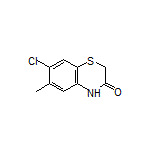 7-Chloro-6-methyl-2H-benzo[b][1,4]thiazin-3(4H)-one