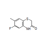 6-Fluoro-7-methyl-2H-benzo[b][1,4]thiazin-3(4H)-one