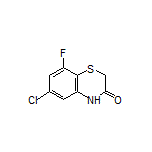 6-Chloro-8-fluoro-2H-benzo[b][1,4]thiazin-3(4H)-one