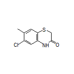 6-Chloro-7-methyl-2H-benzo[b][1,4]thiazin-3(4H)-one