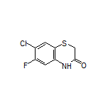 7-Chloro-6-fluoro-2H-benzo[b][1,4]thiazin-3(4H)-one