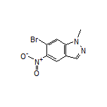 6-Bromo-1-methyl-5-nitro-1H-indazole