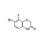 7-Bromo-8-fluoro-2H-benzo[b][1,4]thiazin-3(4H)-one