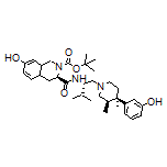 (3R)-2-Boc-7-hydroxy-N-[(S)-1-[(3R,4R)-4-(3-hydroxyphenyl)-3,4-dimethyl-1-piperidyl]-3-methyl-2-butyl]-1,2,3,4,4a,8a-hexahydroisoquinoline-3-carboxamide