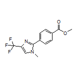 Methyl 4-[1-Methyl-4-(trifluoromethyl)-2-imidazolyl]benzoate