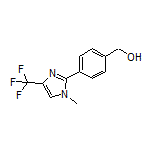 4-[1-Methyl-4-(trifluoromethyl)-2-imidazolyl]benzyl Alcohol