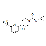 1-Boc-4-[6-(trifluoromethyl)-2-pyridyl]piperidin-4-ol