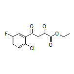 Ethyl 4-(2-Chloro-5-fluorophenyl)-2,4-dioxobutanoate