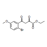 Ethyl 4-(2-Bromo-5-methoxyphenyl)-2,4-dioxobutanoate