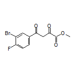 Methyl 4-(3-Bromo-4-fluorophenyl)-2,4-dioxobutanoate