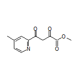 Methyl 4-(4-Methyl-2-pyridyl)-2,4-dioxobutanoate