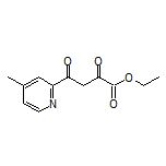 Ethyl 4-(4-Methyl-2-pyridyl)-2,4-dioxobutanoate