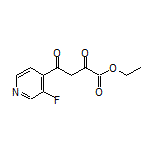 Ethyl 4-(3-Fluoro-4-pyridyl)-2,4-dioxobutanoate