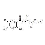 Ethyl 4-(2,4-Dichloro-5-fluorophenyl)-2,4-dioxobutanoate