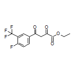 Ethyl 4-[4-Fluoro-3-(trifluoromethyl)phenyl]-2,4-dioxobutanoate