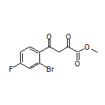 Methyl 4-(2-Bromo-4-fluorophenyl)-2,4-dioxobutanoate