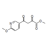 Methyl 4-(6-Methoxy-3-pyridyl)-2,4-dioxobutanoate