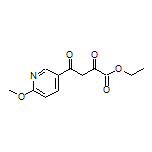 Ethyl 4-(6-Methoxy-3-pyridyl)-2,4-dioxobutanoate