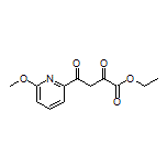 Ethyl 4-(6-Methoxy-2-pyridyl)-2,4-dioxobutanoate