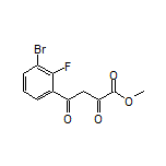 Methyl 4-(3-Bromo-2-fluorophenyl)-2,4-dioxobutanoate