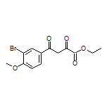 Ethyl 4-(3-Bromo-4-methoxyphenyl)-2,4-dioxobutanoate