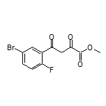 Methyl 4-(5-Bromo-2-fluorophenyl)-2,4-dioxobutanoate