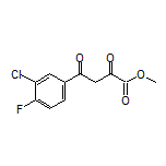 Methyl 4-(3-Chloro-4-fluorophenyl)-2,4-dioxobutanoate