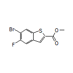 Methyl 6-Bromo-5-fluorobenzothiophene-2-carboxylate