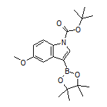 1-Boc-5-methoxy-1H-indole-3-boronic Acid Pinacol Ester